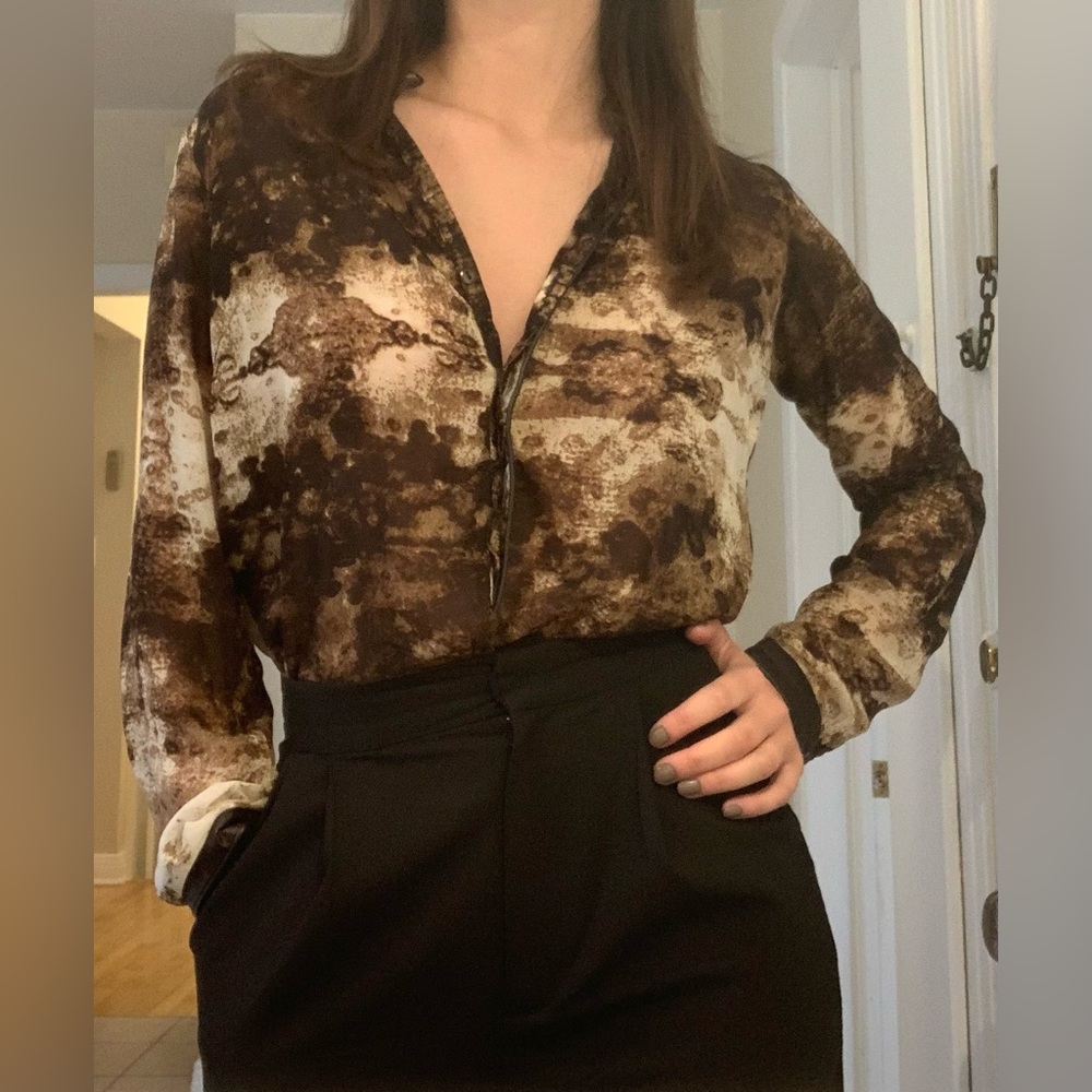 Modea Snake Print Blouse - Picture 5 of 6